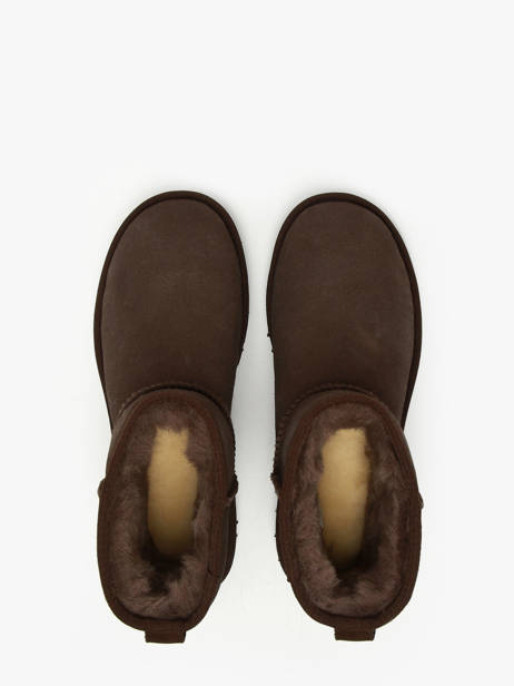 Classic Mini Ii Laarzen Uit Leder Ugg Bruin women 1016222 ander zicht 3